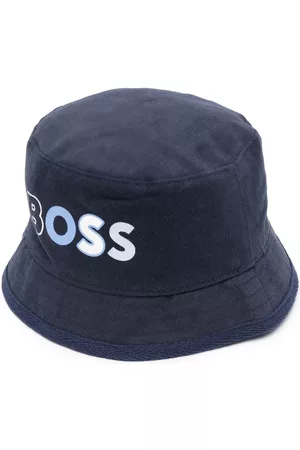 HUGO BOSS Hoeden - Logo-print bucket hat