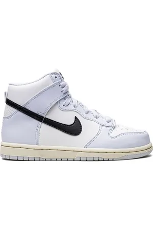 Nike Dunk High leather sneakers