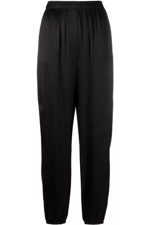 Armani Dames Broeken - Straight-leg silk trousers