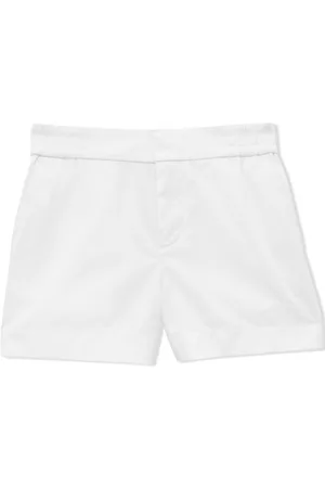 Burberry Horseferry appliqué cotton twill shorts