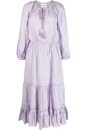 Isabel Marant Latifa flared midi dress