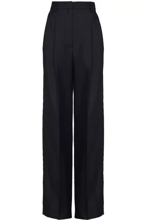 Prada Dames Wijde broeken - Wide-leg tailored trousers