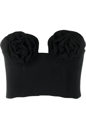 MAGDA BUTRYM Flower applique bustier