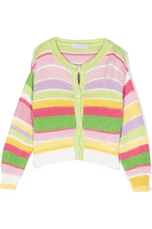 MONNALISA Striped intarsia