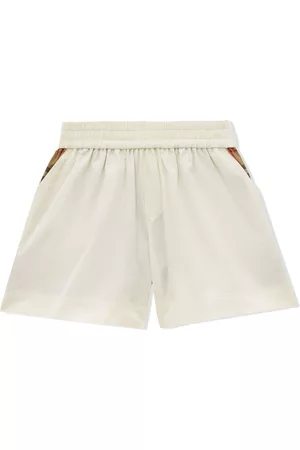 Burberry Meisjes Shorts - Chequerboard Jacquard stretch shorts