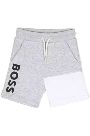 HUGO BOSS Logo-print track shorts