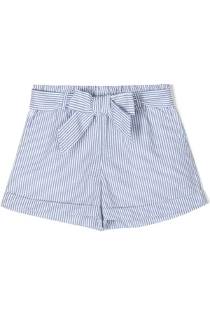Ralph Lauren Meisjes Shorts - Bow-detail cotton shorts