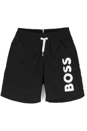 HUGO BOSS Shorts - Logo-print swim shorts