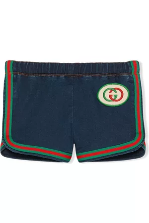 Gucci Shorts - Shorts in denim with GG