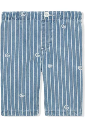 Gucci Shorts - Striped logo shorts