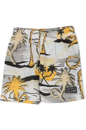Molo All-over print organic cotton shorts