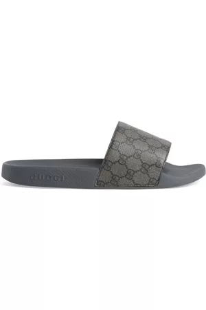 Gucci Heren Teenslippers - GG monogram slides