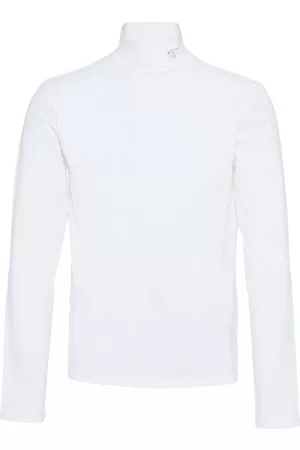 Prada Heren Lange mouw - Logo-plaque long-sleeve T-shirt