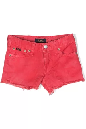 Ralph Lauren Meisjes Shorts - Frayed mini shorts