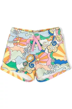 Stella McCartney Graphic-print mini shorts