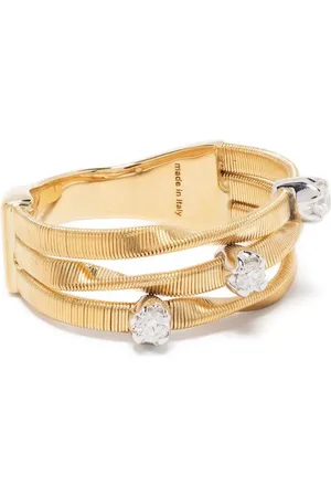 Marco Bicego 18kt gold diamond three