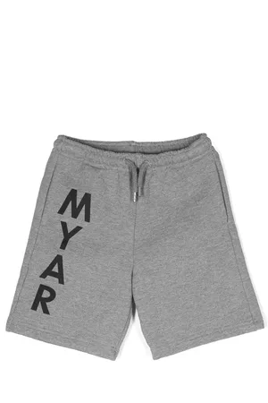 MYAR Meisjes Shorts - Logo-print drawstring track shorts