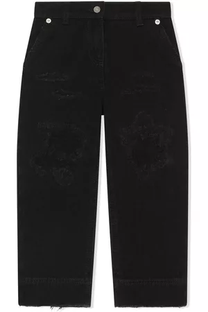 Dolce & Gabbana Distressed slim-cut jeans