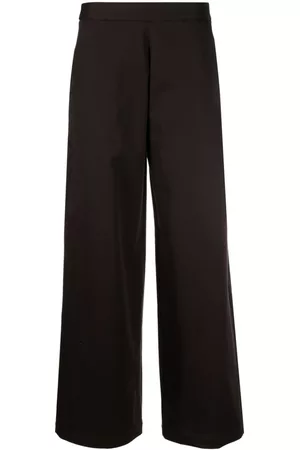 SOCIÉTÉ ANONYME Dames Wijde broeken - Wide-leg cotton trousers