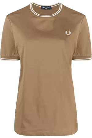 Fred Perry Embroidered-logo cotton T-shirt