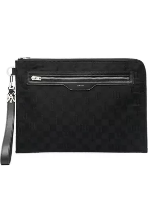 AMIRI Heren Tablet hoesjes - Logo-jacquard iPad pouch