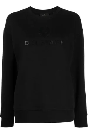 Belstaff Dames Sweaters - Signature embossed logo sweatshirt