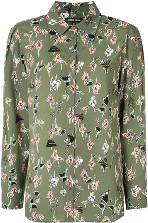 Markus Lupfer Floral sketch shirt