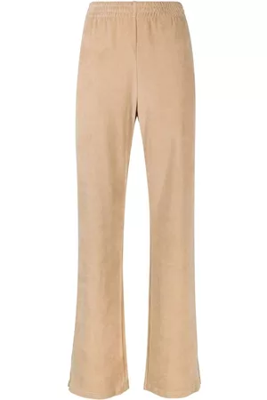 Filippa K Velour wide-leg trackpants