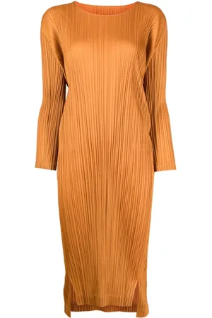 PLEATS PLEASE ISSEY MIYAKE Pleated long