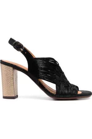 Chie Mihara Dames Outdoor Sandalen - Woven metallic 90mm sandals