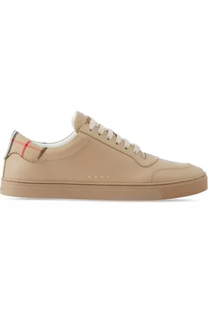 Burberry Heren Vintage schoenen - Vintage-check heel-counter sneakers