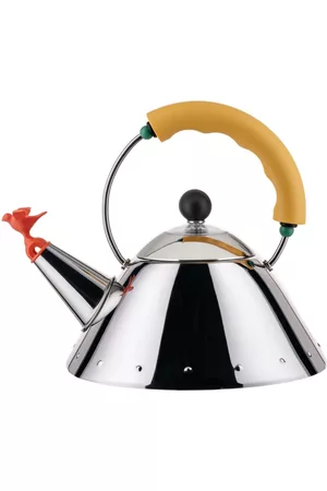 Alessi Dames Bird metallic-effect kettle
