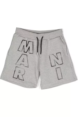 Marni Logo-print track shorts
