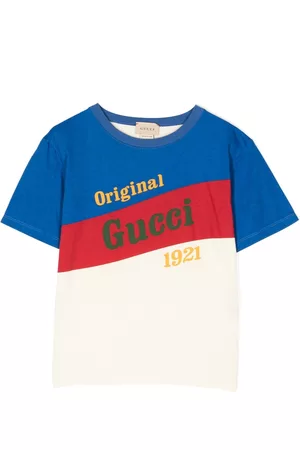 Gucci Jongens T-shirts - Original Gucci 1921-print T-shirt