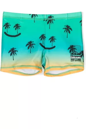 Molo Shorts - Norton graphic-print swim shorts