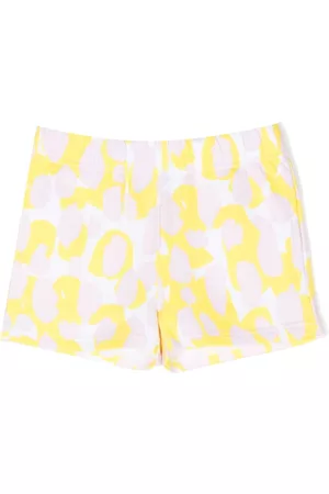 Stella McCartney Meisjes Shorts - Graphic-print cotton shorts