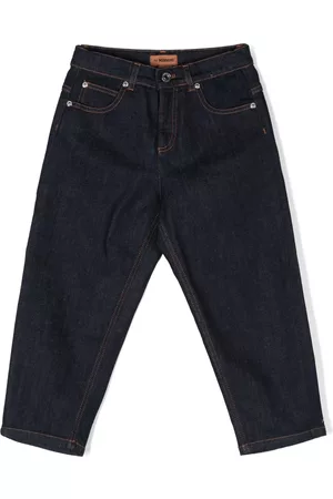 Missoni Contrast-stitching straight-leg jeans