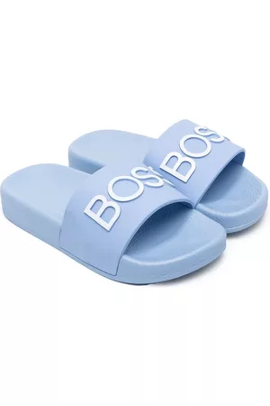 HUGO BOSS Embossed-logo rubber slides