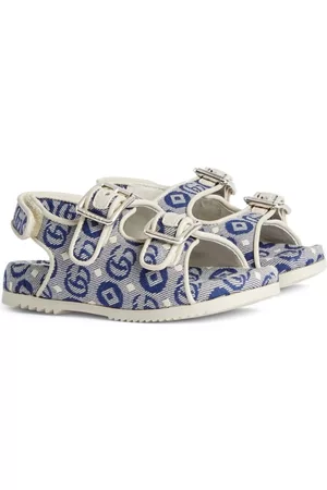 Gucci Sandalen - All-over GG-print sandals