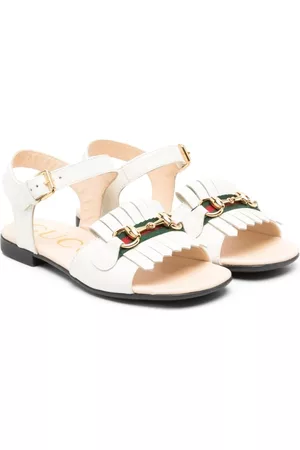 Gucci Sandalen - Gancini leather sandals