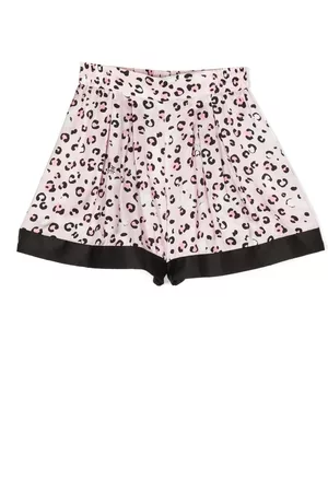 MONNALISA Meisjes Shorts - Leopard-print shorts