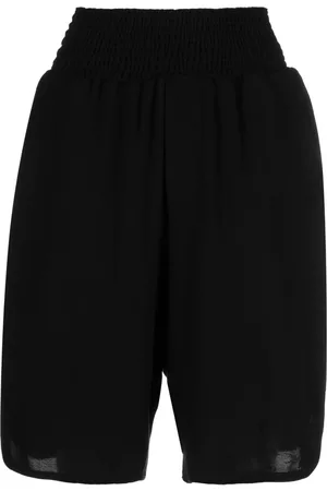 SOCIÉTÉ ANONYME Dames Bermuda's - Number-print knee-length shorts