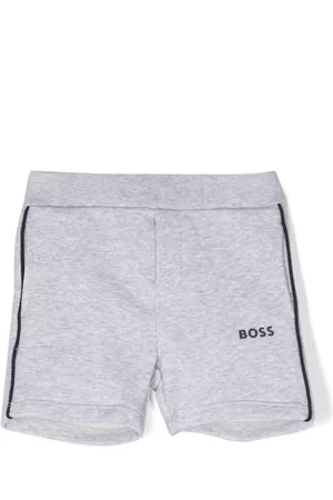 HUGO BOSS Shorts - Logo-print cotton shorts