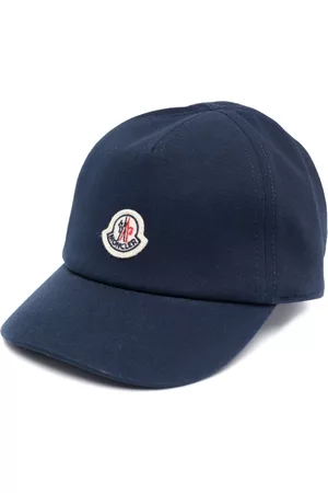 Moncler Petten - Logo-patch cotton cap
