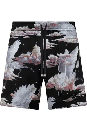 AMIRI Graphic-print pyjama shorts