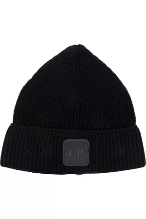 C.P. Company Heren Mutsen - Logo-plaque beanie