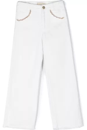 Michael Kors Straight - Chain-link detail straight-leg trousers