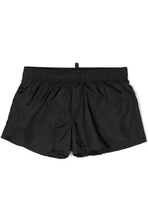 Dsquared2 Shorts - Rear logo-print swim shorts