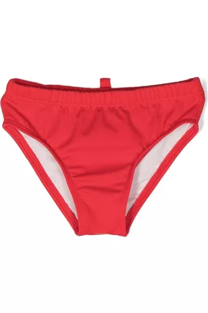 Dsquared2 Shorts - Rear logo-print swim trunks