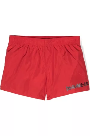 Dsquared2 Shorts - Logo-print swim shorts